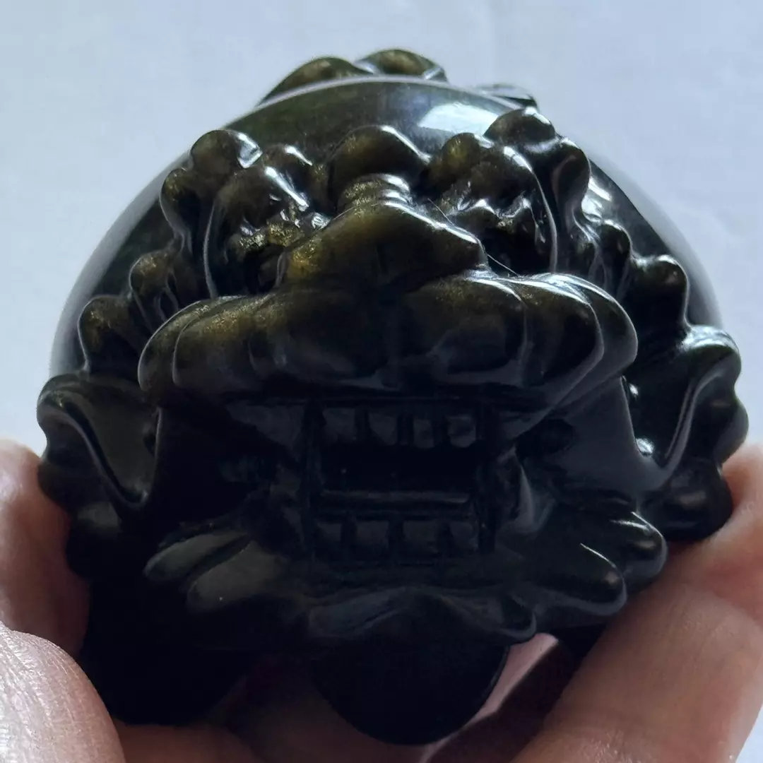 Dragon Turtle 🐢 Golden Obsidian #4 thumbnail