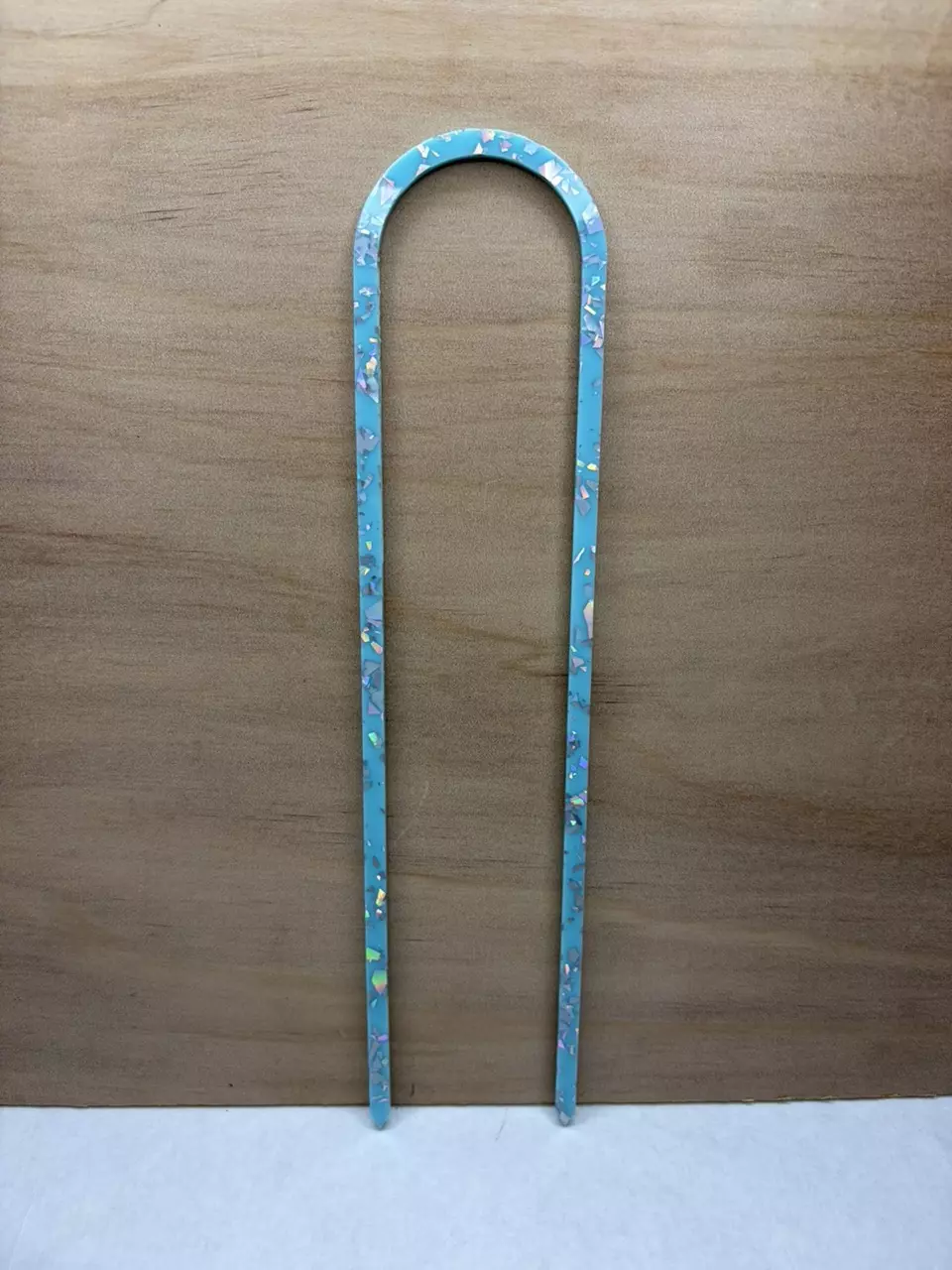 3pk Blue Glitter Chip 11” Rounded Trellis thumbnail