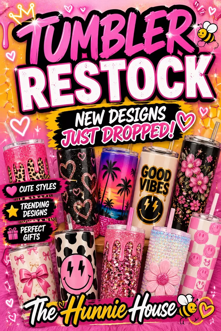 Tumbler Haul Drop 💖 Custom + Ready to Ship Goodies! thumbnail