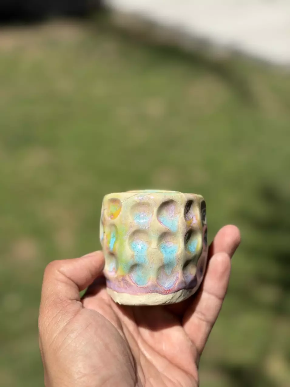 Cotton candy dimples white 2.5x2.5 thumbnail