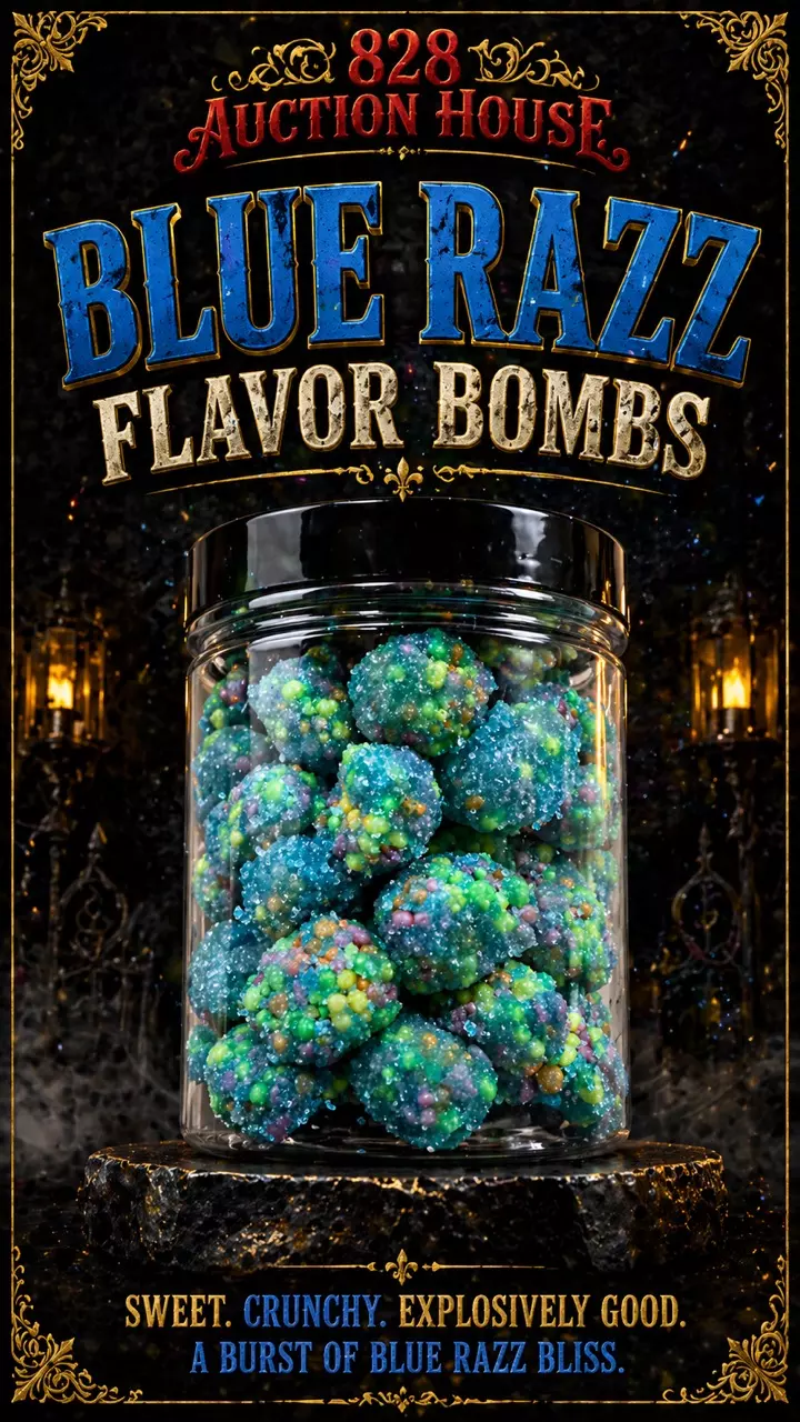 Blue Razz Flavor Bombs! 1/2 LB thumbnail