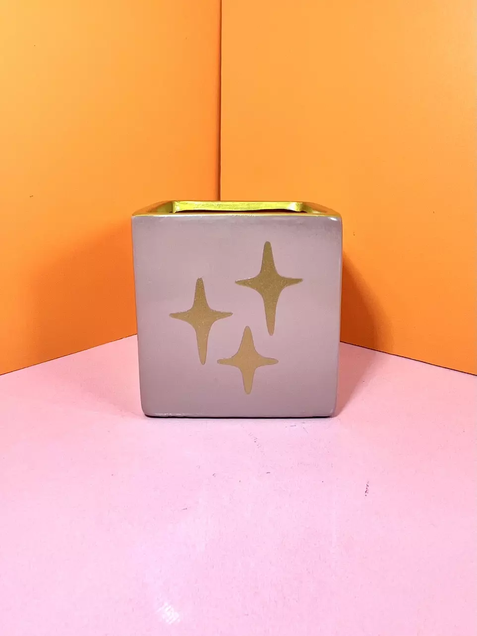 Hand Painted Vinyl Decal Pot - 4 in. | Vintage Blush thumbnail