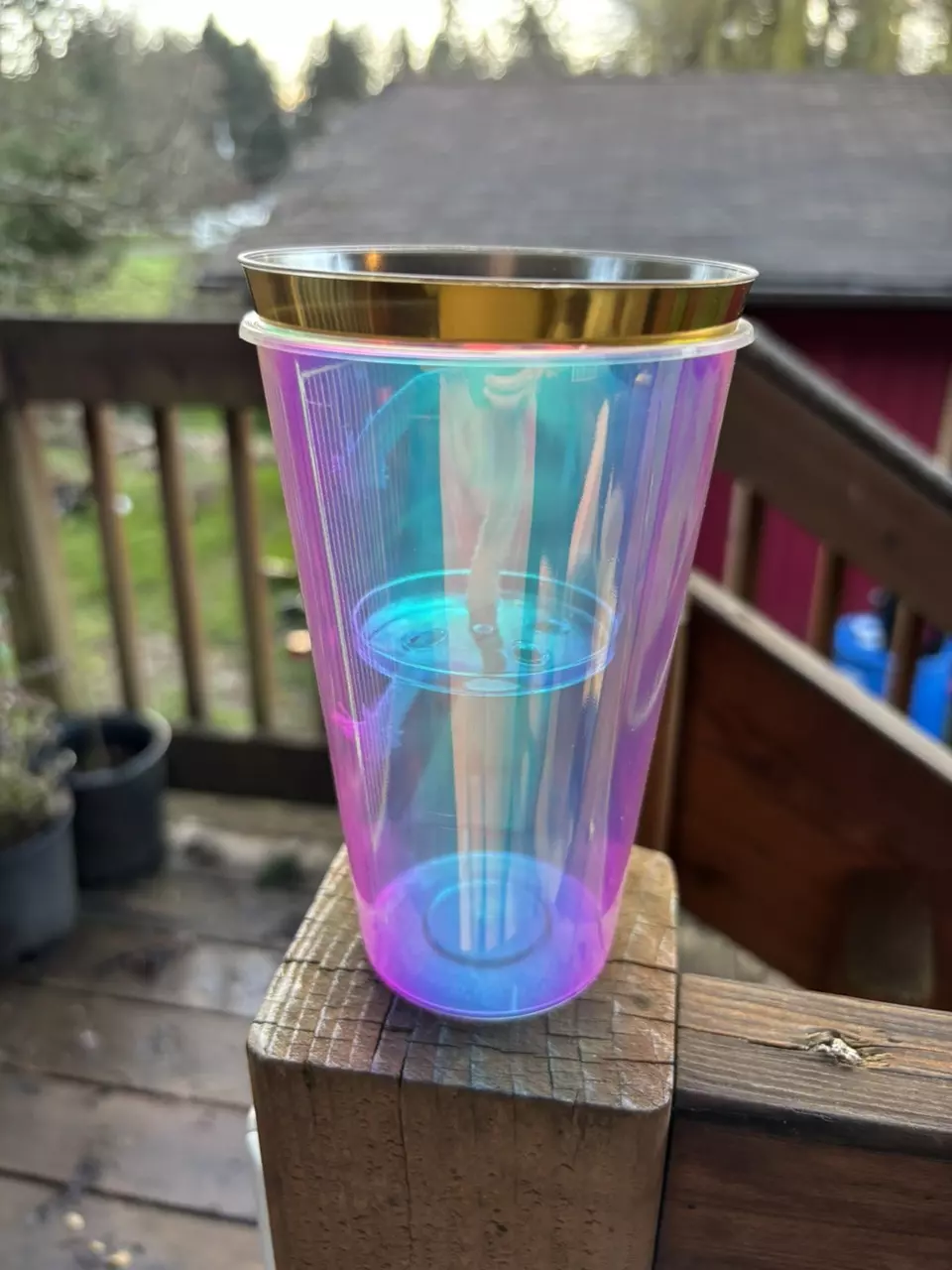 Iridescent Self Watering Cups thumbnail
