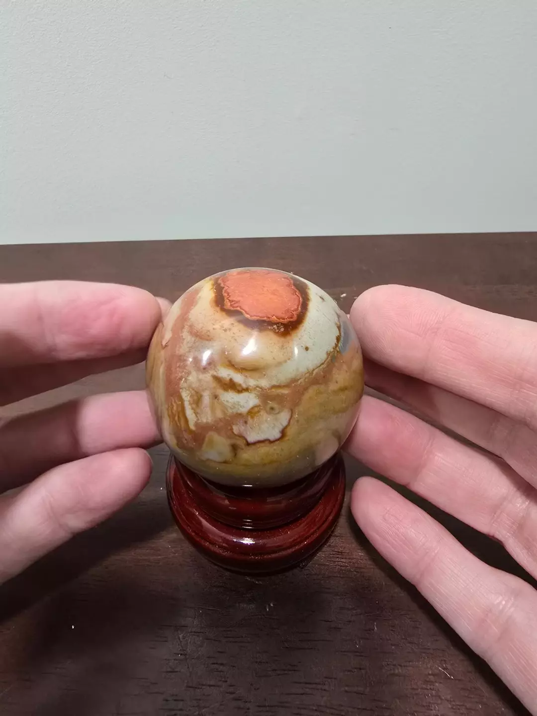 Polychrome Jasper Crystal Sphere 52 mm thumbnail