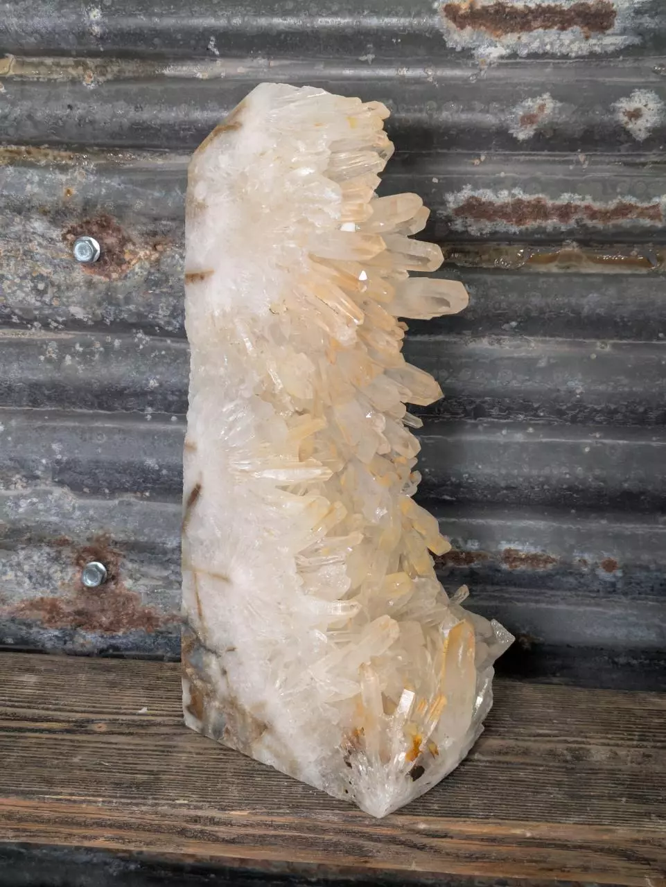 Quartz Cluster Tower ~1544 Grams (3.4 Pounds) thumbnail
