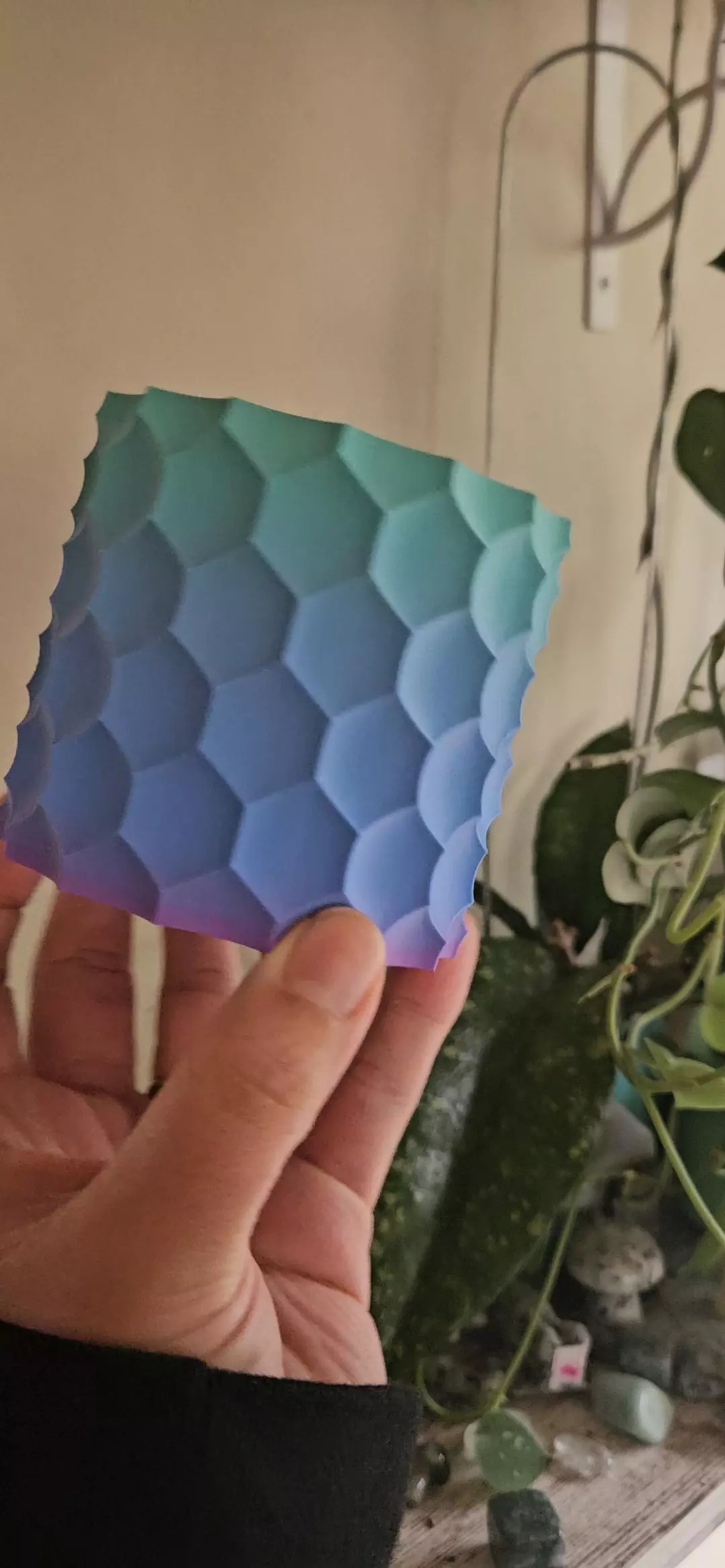 3" mermaid cache honeycomb pot thumbnail