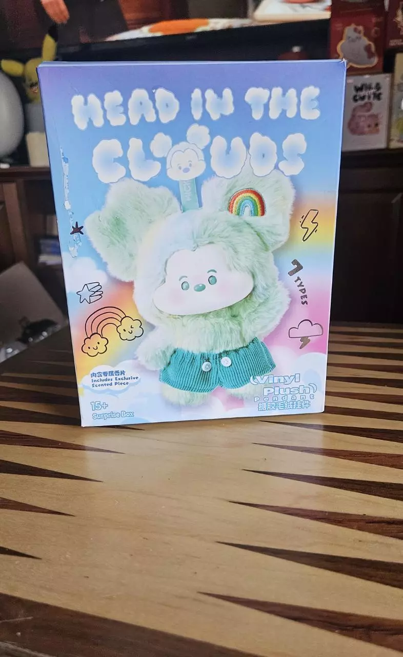 Miniso Disney Mickey Head in the Clouds Series blind box ( thunder Cloud ) thumbnail