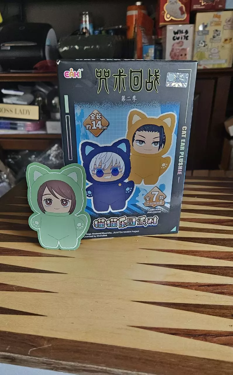 EAKI Jujutsu Kaisen Cat Ear Plushie Series (Season 2 thumbnail