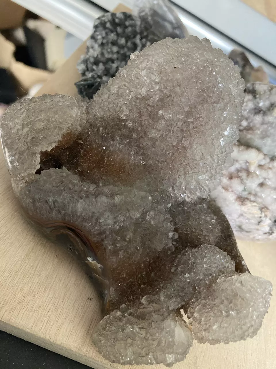 Stalactite chunky Botroydal amethyst thumbnail