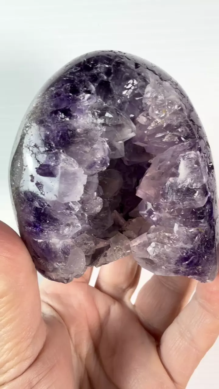 Brazilian Amethyst Freeform Crystal thumbnail