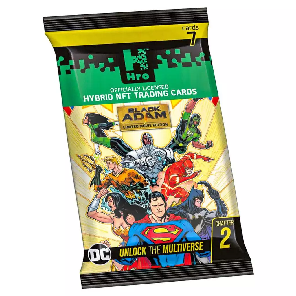 Black Adam NFT Trading Card Pack thumbnail