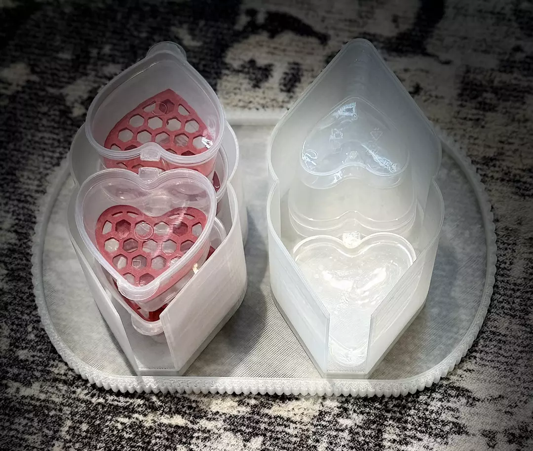 Heart corm holder will be taller! This was trial for me thumbnail