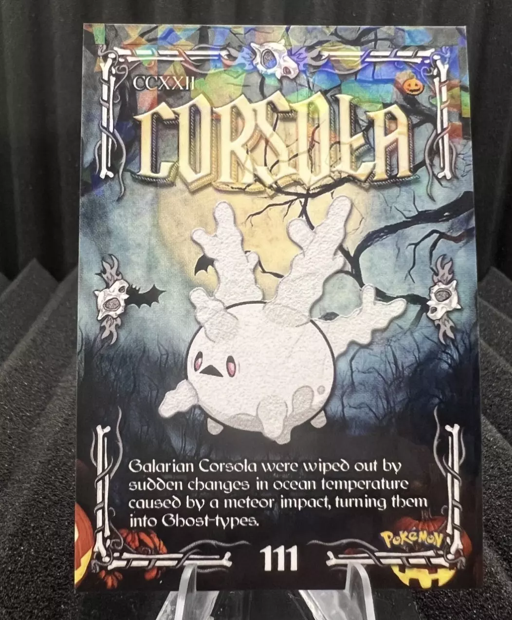 Corsola cracked ice halo rare prisma thumbnail