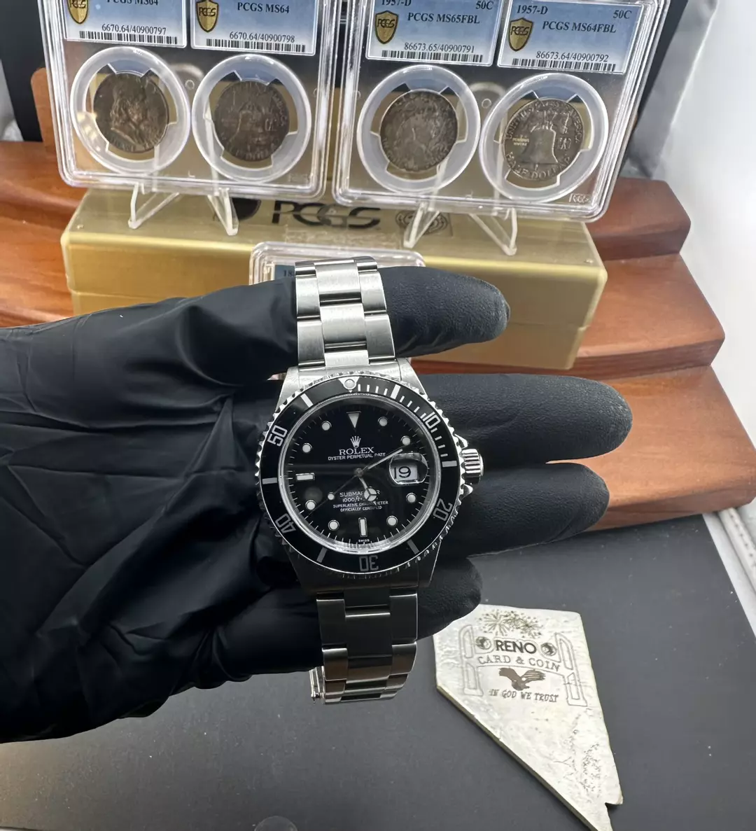 Ref 16610 Swiss Only Dial Submariner Rolex thumbnail