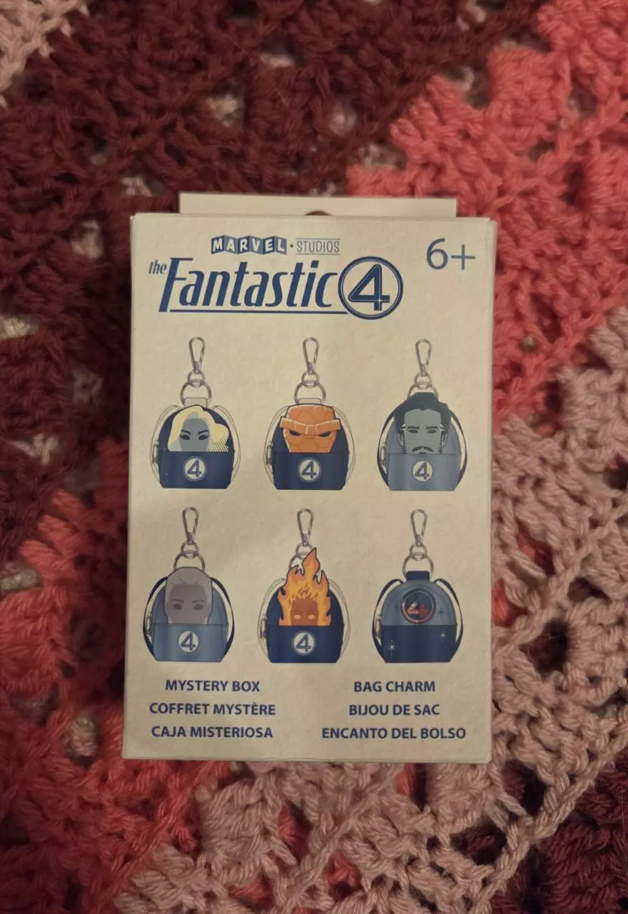 Loungefly Fantastic Four Silver Surfer Mini Backpack Keychain thumbnail