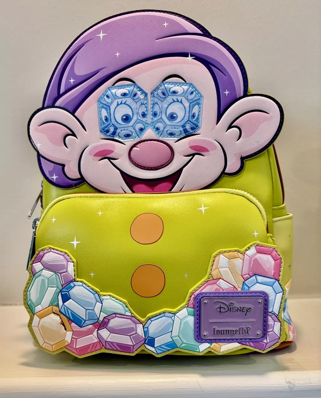 Loungefly Snow White Diamond Dopey Backpack thumbnail