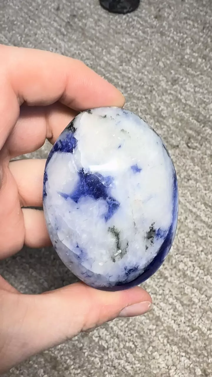 Afghanite palm stone thumbnail
