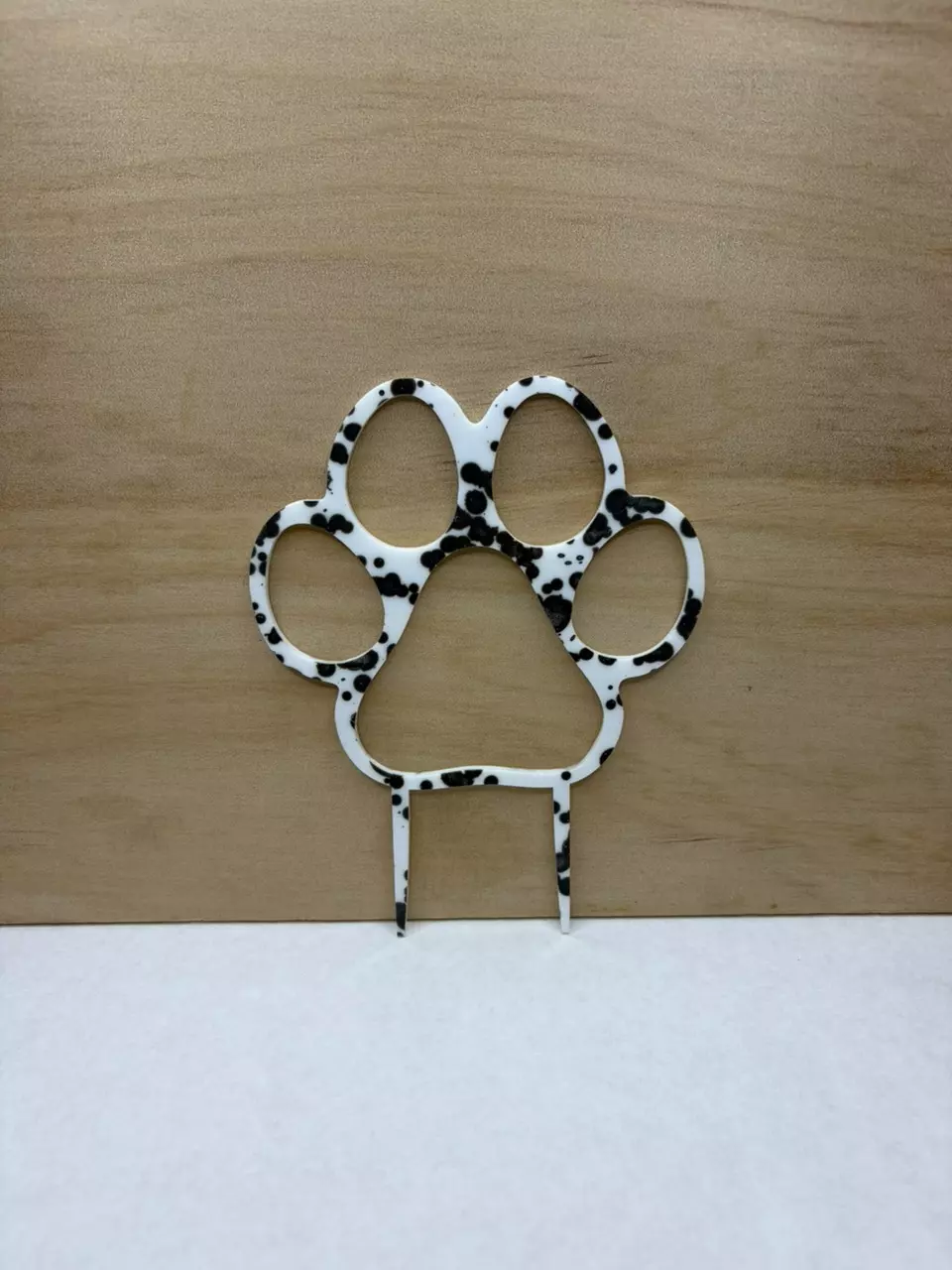 2pk Cow Print 6” dog paw print thumbnail