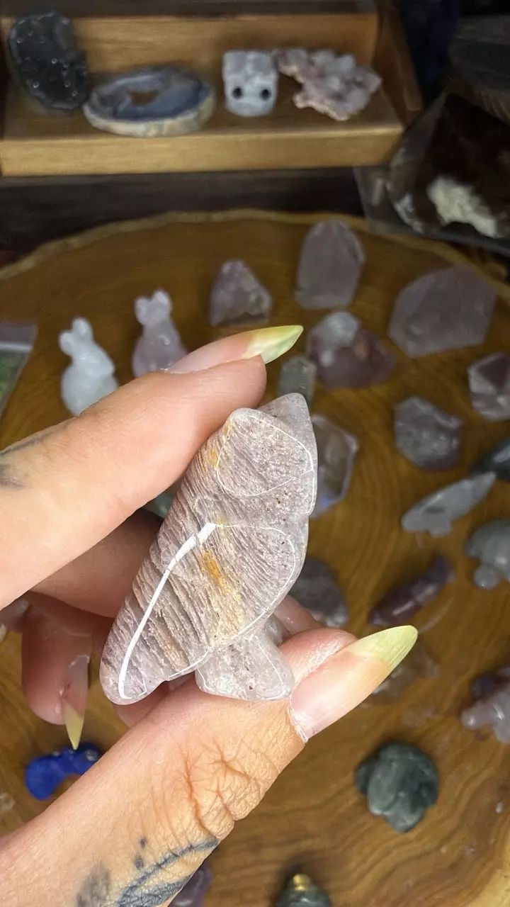 Pink lithium owl 60x thumbnail