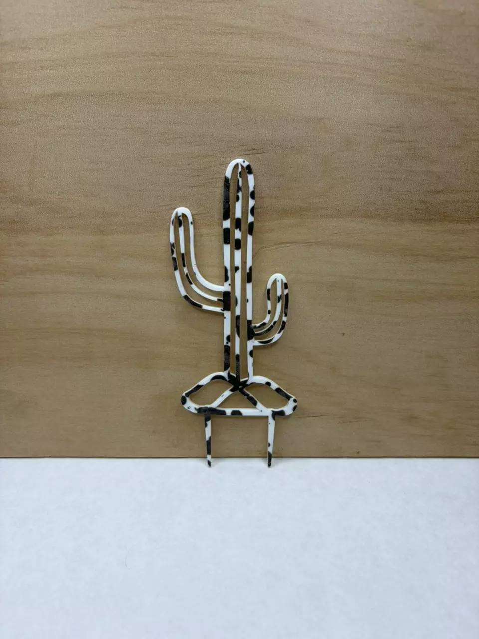 2pk Cow Print Cactus Pot Pal thumbnail