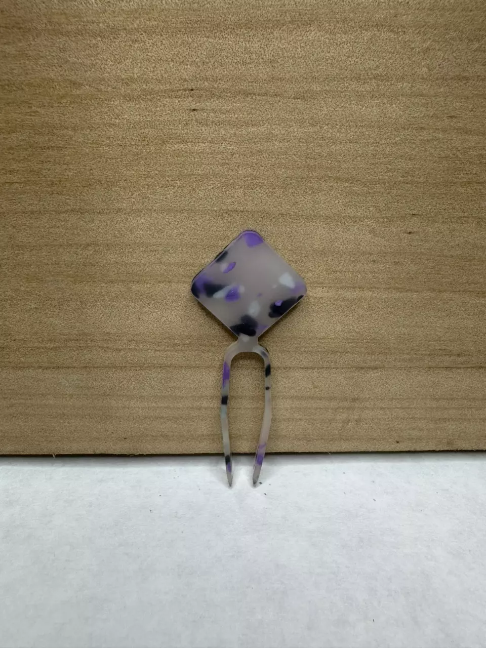 5pk Bowling Ball Tortoiseshell Diamond Prop Pins thumbnail