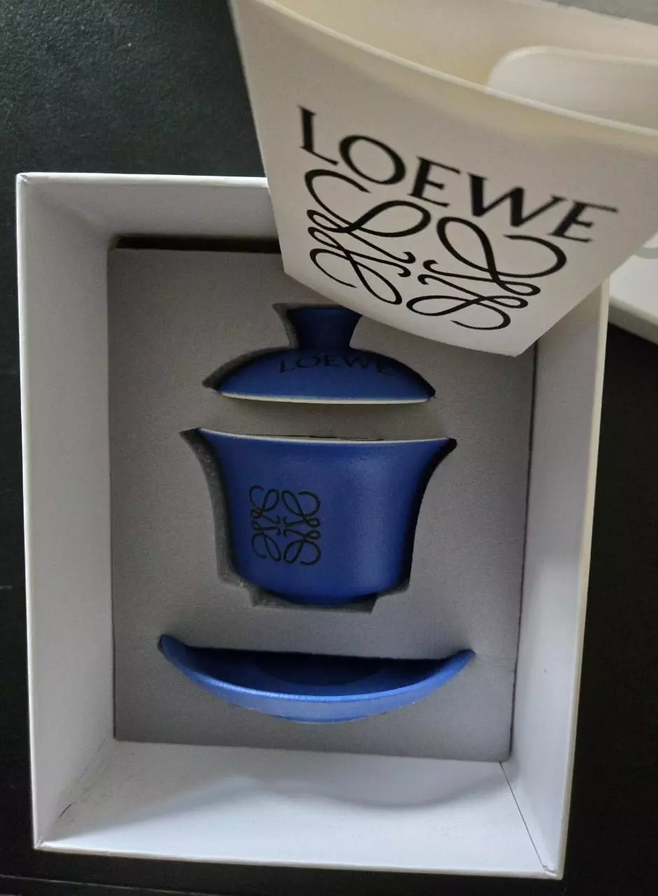 Loewe Three Piece Ceramic Candle With Box And Insert thumbnail