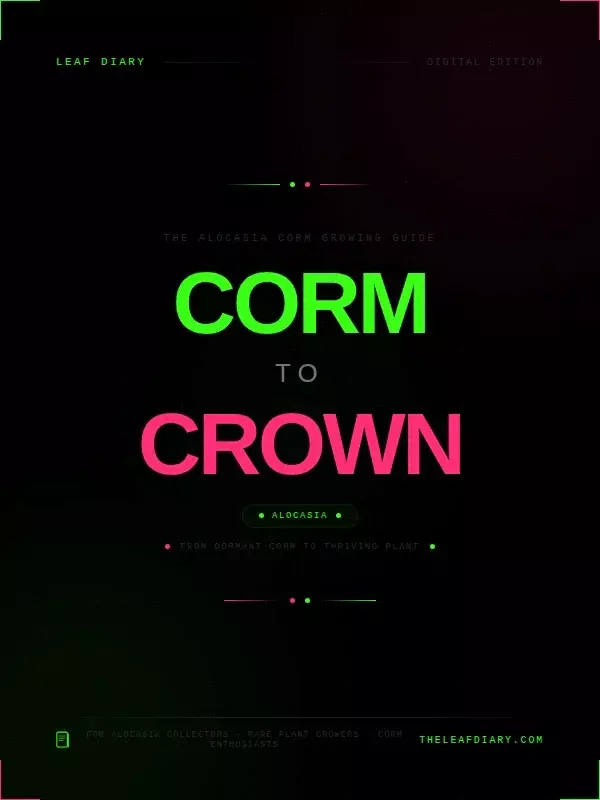 Corm to Crown — Alocasia Corm Guide thumbnail