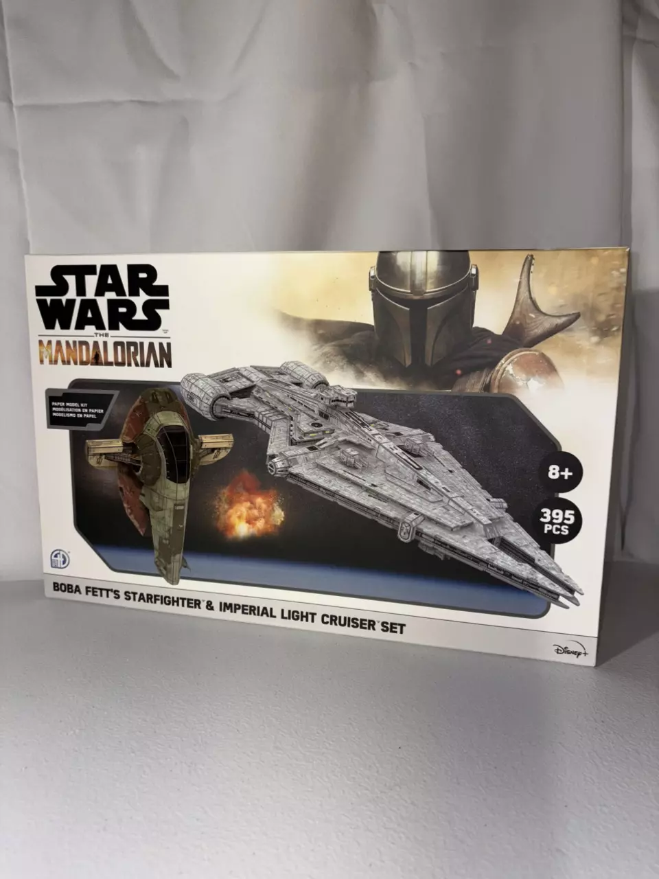 Star Wars Mandalorian Model Kit Set – Boba Fett Starfighter & Imperial Light Cru thumbnail