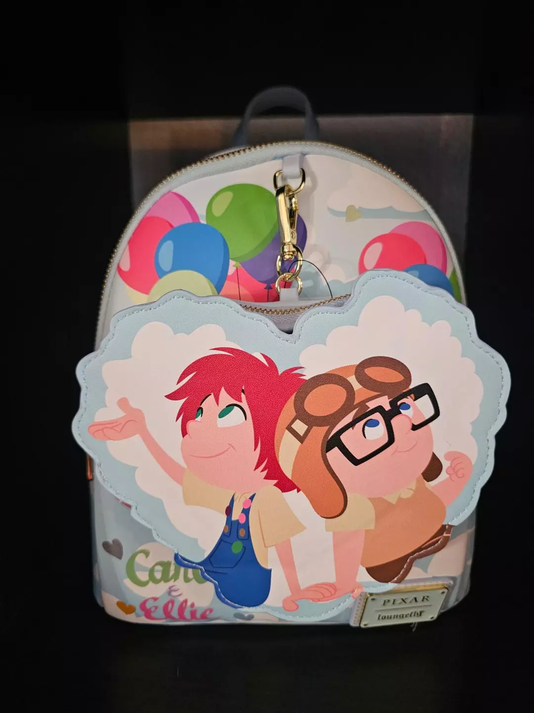 Loungefly Disney Pixar Up Carl & Ellie Balloon Mini Backpack - 10th Anniversary thumbnail