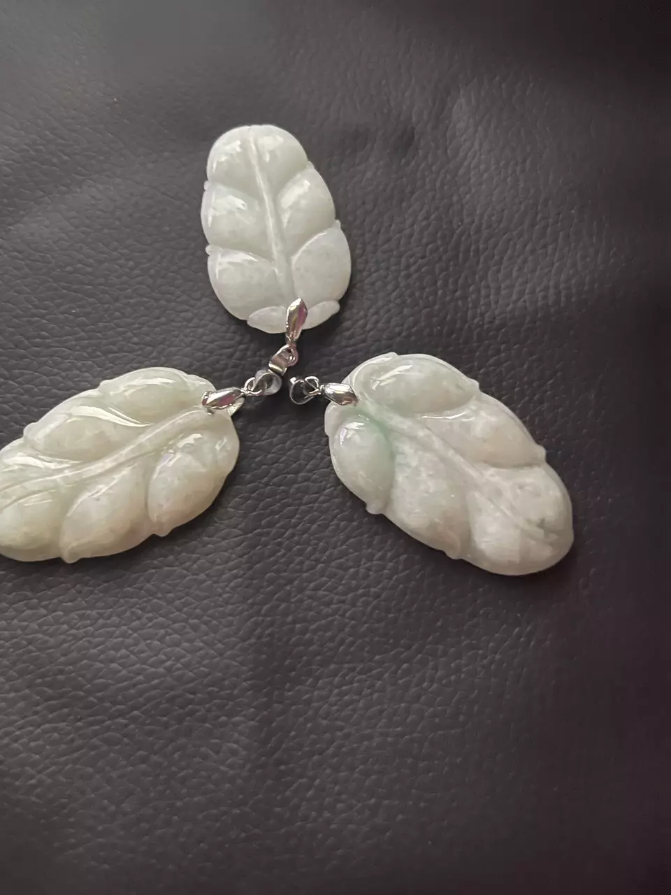 Certified Grade A Burmese Jade Leaf thumbnail