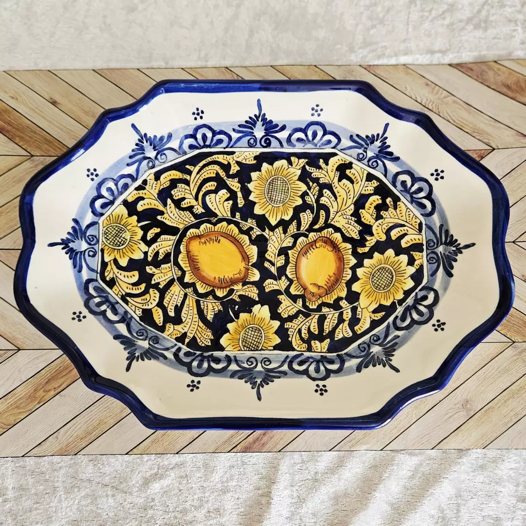 I Godinger Ceramic Serving Plate thumbnail