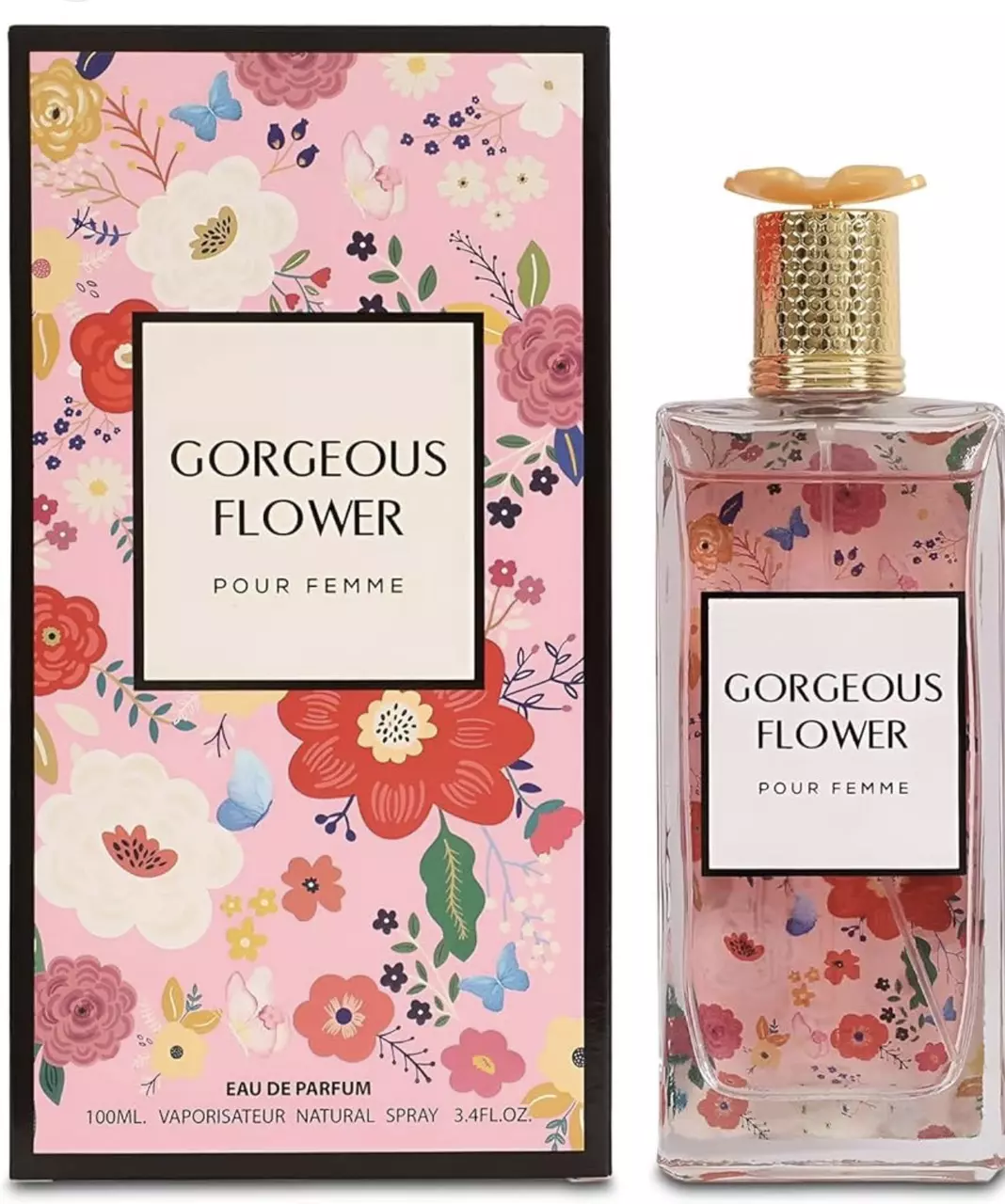 Gorgeous Flower Pour Femme Eau de Parfum by MCH Beauty Fragrances. thumbnail