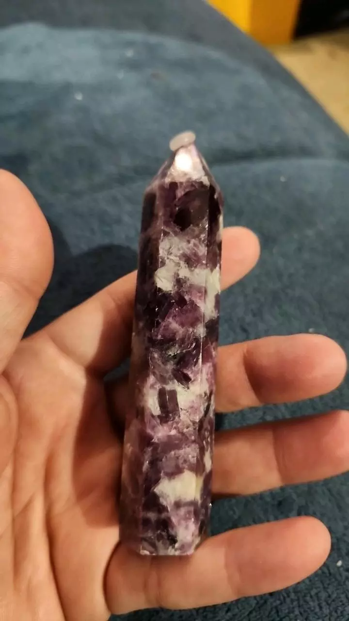 PURPLE MICA  TOWER was $25 thumbnail