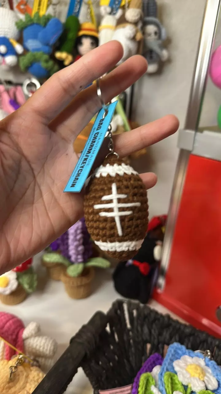 Football Keychain thumbnail