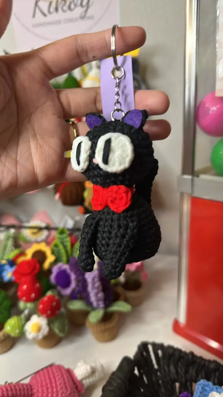 Jiji Cat Keychain thumbnail