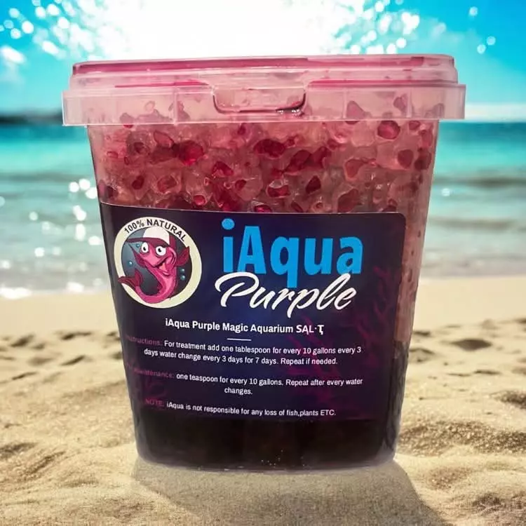 Worlds one and only Magic Purple Aquarium/Pond Salt. thumbnail
