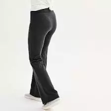 Spalding flare leg leggings size xl in a Heather gray thumbnail