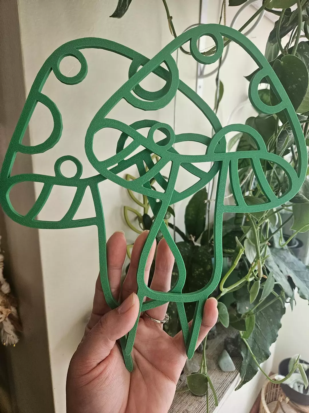8" mushroom trellis 2 pack thumbnail