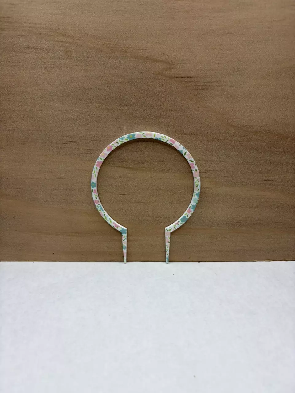 2pk Blue/Pink Flowers 4” Circle Trellis thumbnail