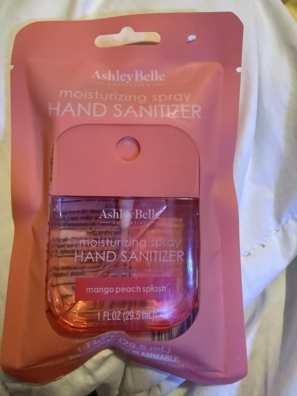 moisturizing spray
HAND SANITIZER mango peach splash thumbnail