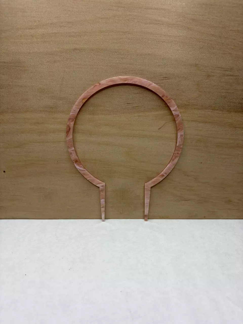 2pk Rose Gold Mist 4” Circle Trellis thumbnail