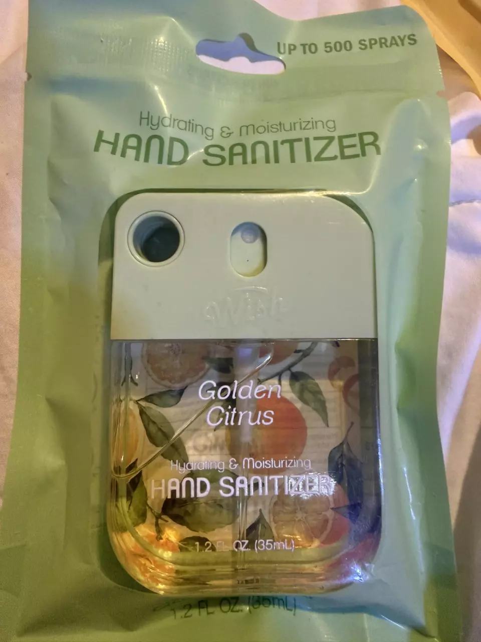 Hydrating and Moisturizing Hand Sanitizer Golden Citrus thumbnail