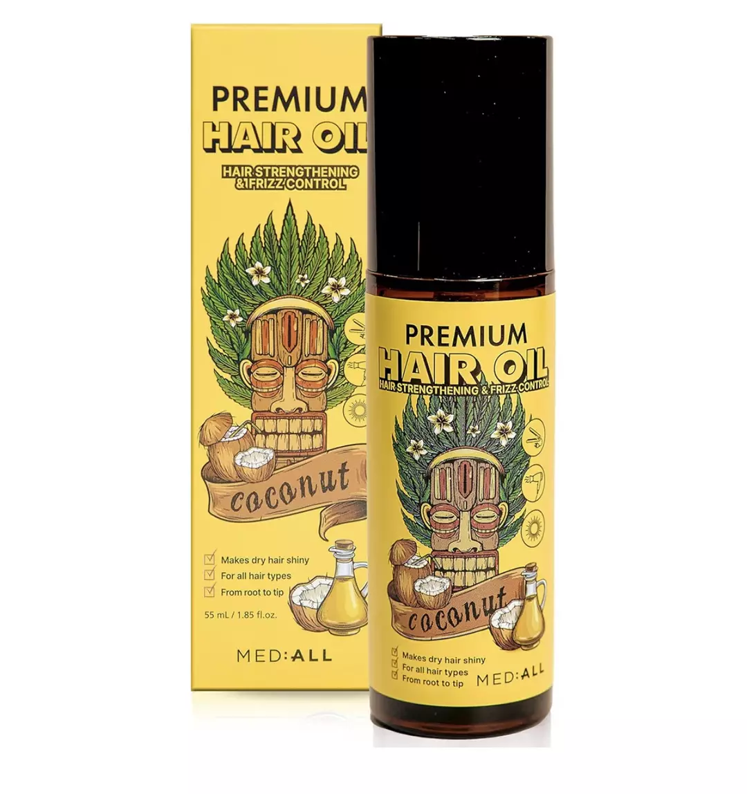 MED:-ALL MEDIALL Premium Hair Oil for Frizzy & Damaged Hair | thumbnail