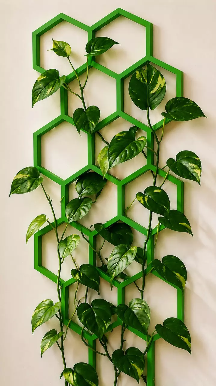 Honeycomb Trellis GREEN 6” Made in The USA 🇺🇸 thumbnail