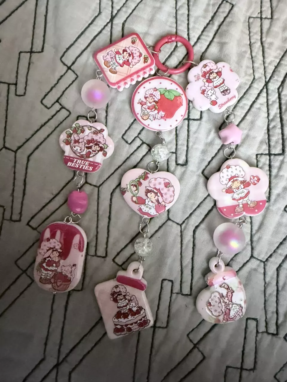 Strawberry shortcake keychain thumbnail