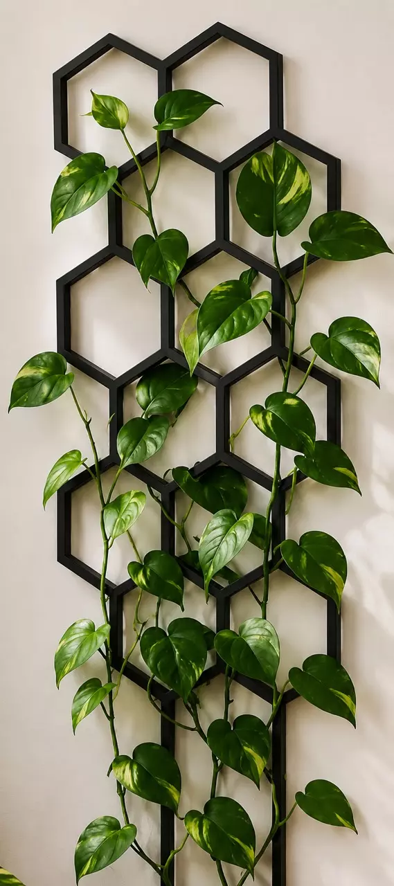 Honeycomb Trellis BLACK 6” Made in The USA 🇺🇸 thumbnail