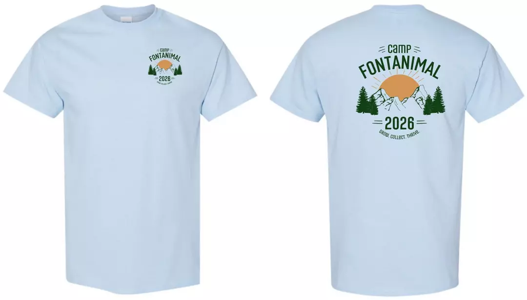 CAMP FONTANIMAL 2026 TSHIRT thumbnail