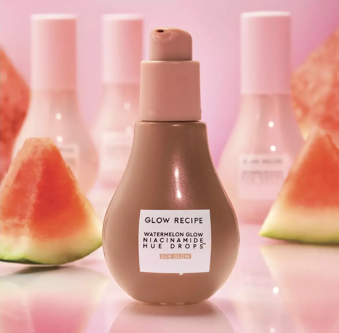 Glow Recipe watermelon glow hue drops thumbnail