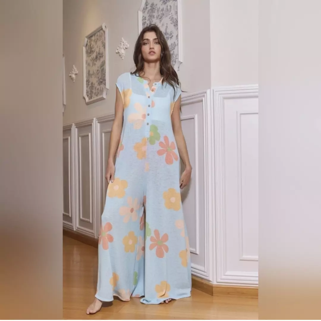 Happy Days Boho Extreme wide leg jumpsuit thumbnail