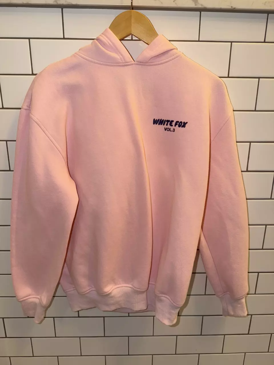 White Fox Vol.3 Pink Hoodie XXS/XS thumbnail